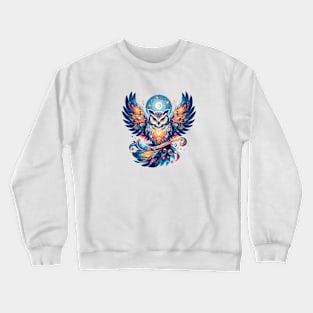 Owl Art Crewneck Sweatshirt